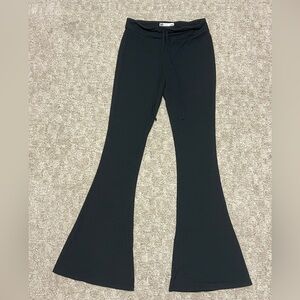 SO Black High Rise Flare leggings